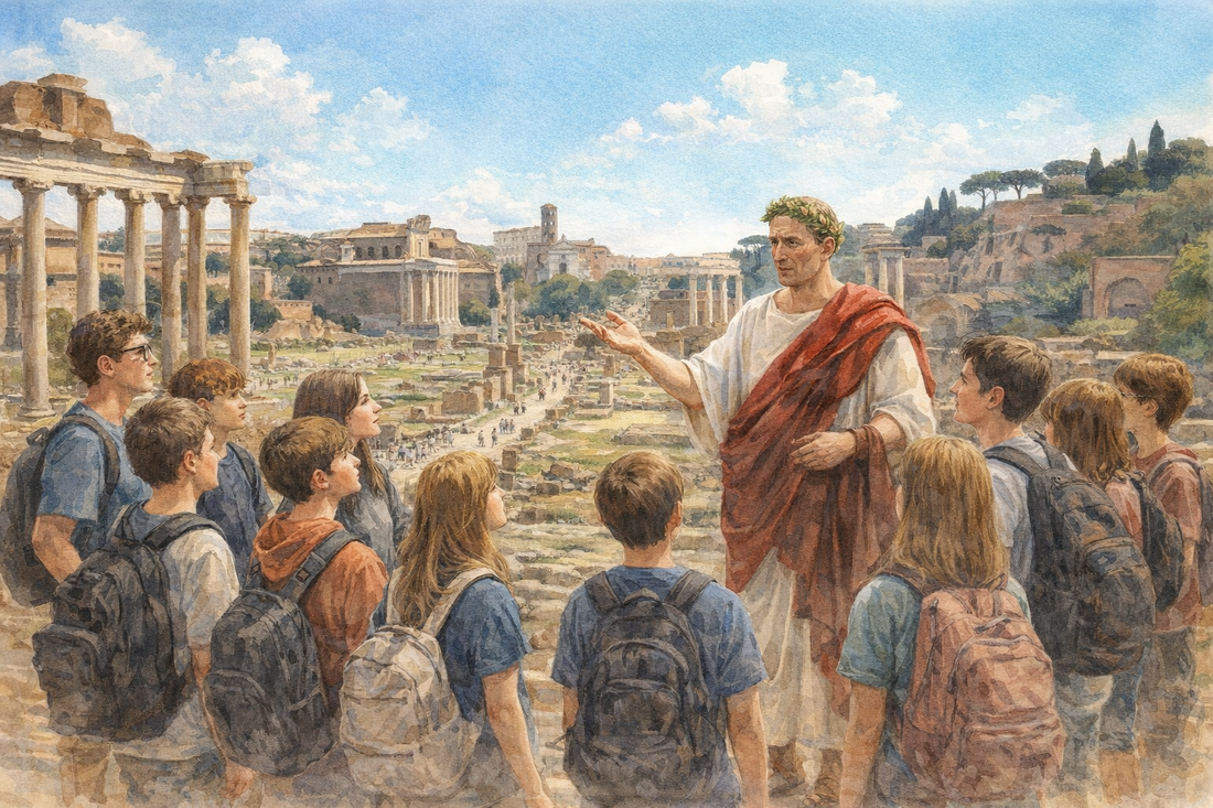 ROMA: a spasso con Cesare nel Foro romano