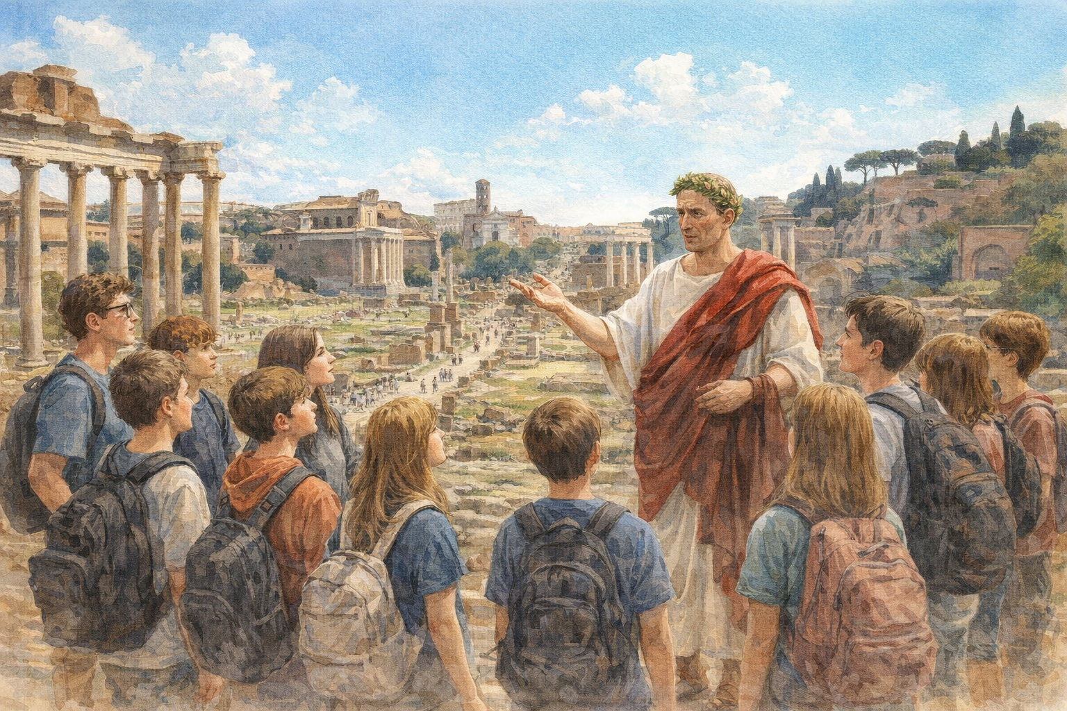 ROMA: a spasso con Cesare nel Foro romano