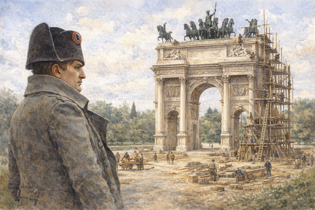 Milano e l'Arco della Pace
