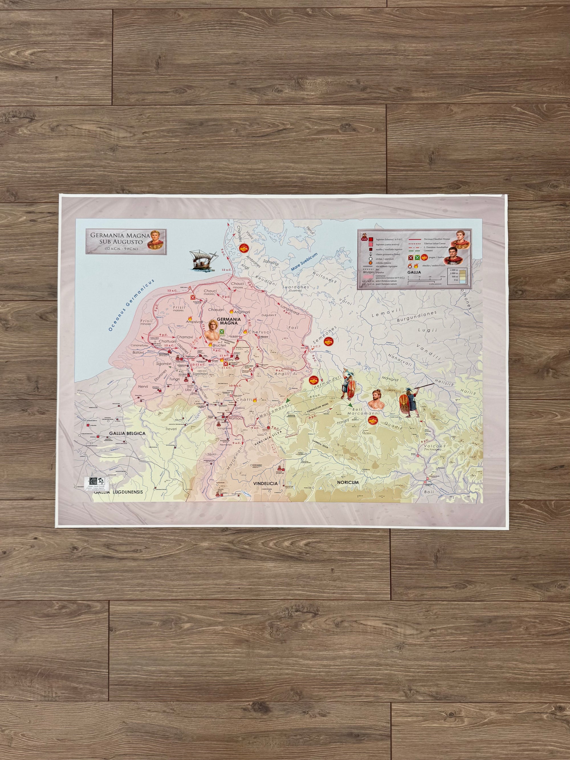 La Germania romana di Augusto