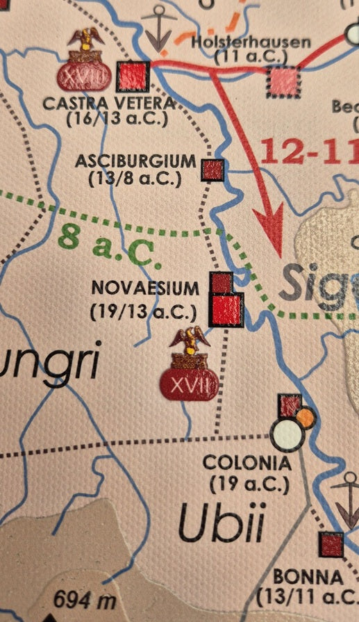 La Germania romana di Augusto